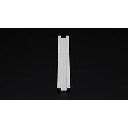 Eck Profil Serie AV-01-10 Aluminium Weiß matt Länge 2m LED Streifen bis 11,3 mm