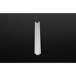 T-Profil flach ET-01-10 bis 11,3 mm LED Streifen Silber-matt eloxiert 2m