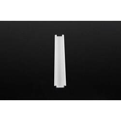 T Profil flach Serie ET-01-15 Aluminium Weiß Länge 2m LED Streifen bis 16,3 mm