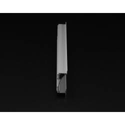 Dekolight Trockenbau Profil Wandvoute Serie EL-02-12 Aluminium Silber matt Länge 2m LED Streifen bis 14mm