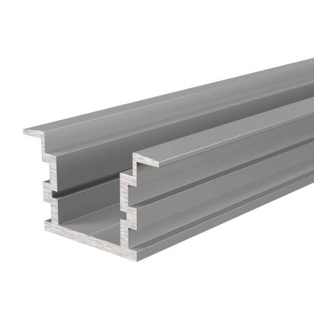 Dekolight IP Profil T hoch Serie ET-05-15 Aluminium Silber matt Länge 2m LED Streifen bis 16,3 mm