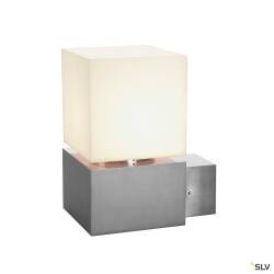 SLV SQUARE WALL Outdoor Wandleuchte Edelstahl E27 max. 20W IP44