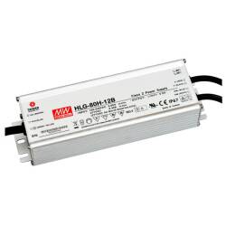 IP67 12V DC Netzteil MeanWell HLG-80H-12 5A 60W...