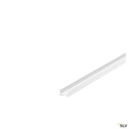 SLV GRAZIA 20 Aufbauprofil LED flach glatt 2m weiß