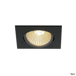 SLV NEW TRIA eckig LED Indoor Deckeneinbauleuchte schwarz...