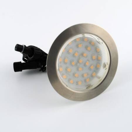LED Einbaustrahler ARGOS IP67 rund max warmweiß 12V DC 2,5W 80mm EEK G [A-G]