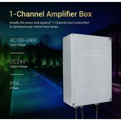Subordinate Verstärker 1-Channel Amplifiert SYS-PT2 IP66...