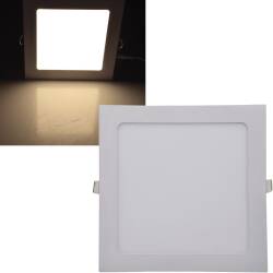 LED Panel eckig Chilitec QCP-22Q 18W 22,5cm warmweiß 2900K EEK G [A-G]