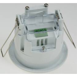 Bewegungsmelder Deckeneinbau weiß 60 bis 68mm 180° 230V LED geeignet weiß