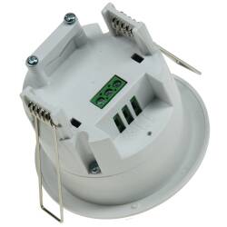 HF Bewegungsmelder Deckeneinbau weiß 62 bis 68mm 360° 230V LED geeignet weiß