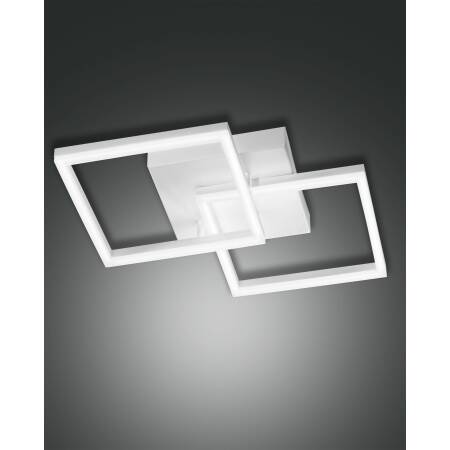 Deckenleuchte Fabas Luce Bard minimalistisch 39W LED 3510lm dimmbar weiß EEK E [A-G]