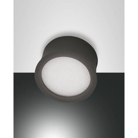 Fabas Luce Ponza LED Aufputz Downlight Konkav 7W 630lm anthrazit EEK F [A-G]