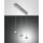 Pendelleuchte 3-flammig Fabas Luce Delta Alu satiniert 24W LED 2160lm blendfrei EEK E [A-G]