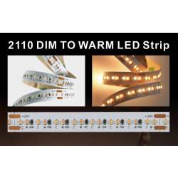 LED Streifen 5m warmweiß 100W 24V DC Dim to Warm...