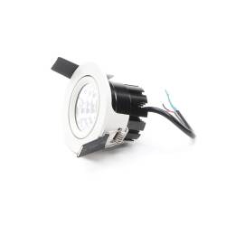 LED Einbaustrahler COB 68 RGBW 8,5W 500lm RGB+warmweiß 24V DC - weiß EEK G [A-G]