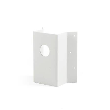 Konstsmide Universal Eckbefestigung für Lampen weiß lackiertes Aluminium