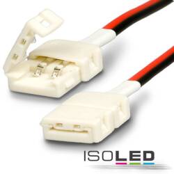 Kabelverbinder für einfarbige 8mm LED Streifen mit Clip 17cm IsoLED