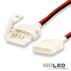 Kabelverbinder für einfarbige 10mm LED Streifen mit Clip...