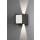 Konstsmide Cremona Außen Wandleuchte Highpower-LED 3x 9W anthrazit warmweiß 250lm IP54 EEK G [A-G]