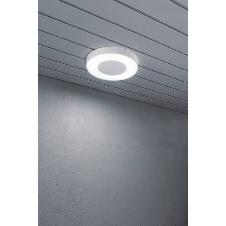 Konstsmide Carrara Außen Wand und Deckenleuchte weiß 25W Highpower LED dimmbar warmweiß EEK G [A-G]