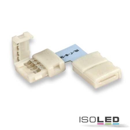 Eckverbinder für einfarbige 10mm LED Streifen Clipverbinder