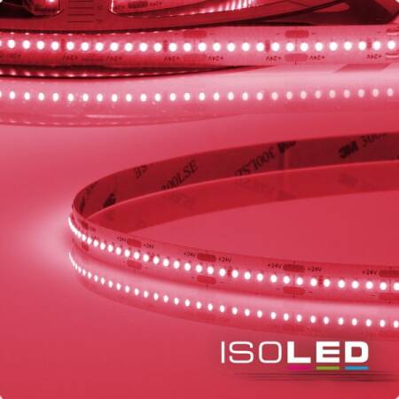 LED Streifen rot 12 Volt, 5 Meter, Breite 10 mm, 30 LED/m