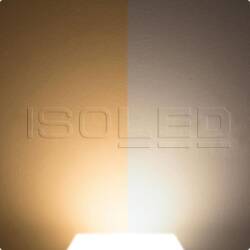 ISOLED LED Decken/Wandleuchte quadratisch Bewegungssensor ColorSwitch warmweiß 24W 2700lm EEK E [A-G]