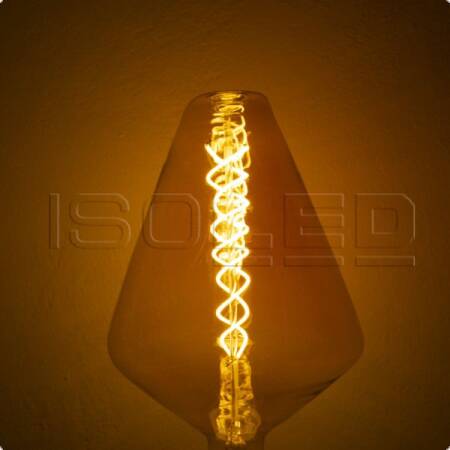 6W Vintage Line 150 LED Filament Dekobirne E27 ultrawarmweiß 2200K 180lm Glas amber dimmbar EEK G [A-G]