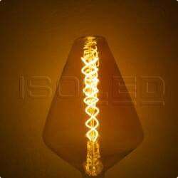 6W Vintage Line 150 LED Filament Dekobirne E27 ultrawarmweiß 2200K 180lm Glas amber dimmbar EEK G [A-G]