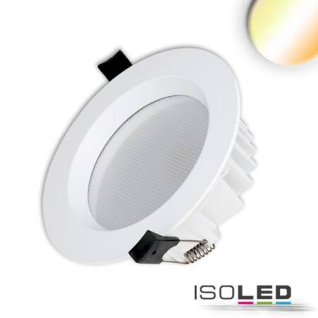 LED Downlight 14,5cm weiß 18W blendfrei neutral/warmweiß ColorSwitch 1250lm dimmbar EEK F [A-G]