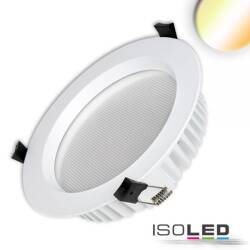 LED Downlight 19cm weiß 25W blendfrei neutral/warmweiß...