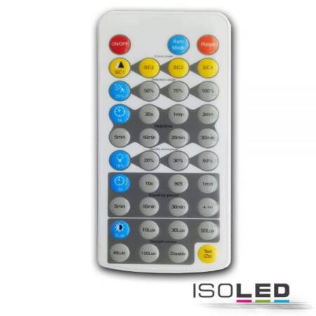 ISOLED Fernbedienung für ISOLED HF-Bewegungs- und Tageslichtsensor