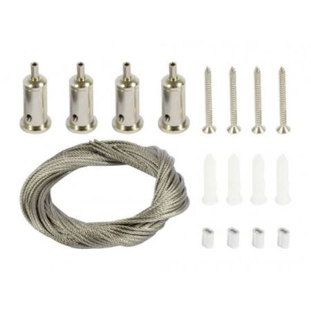 Montage Kit Pendelsatz für SYNERGY21 LED Panel Seilabhängung