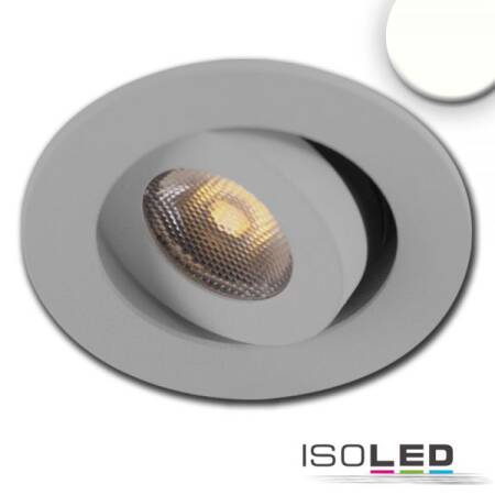 ISOLED® LED Möbel-Einbaustrahler COB 3W warmweiss