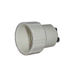 4er Set Adapter GU10 auf E14 Gewinde (230V) Lampensockel, 7,40 €