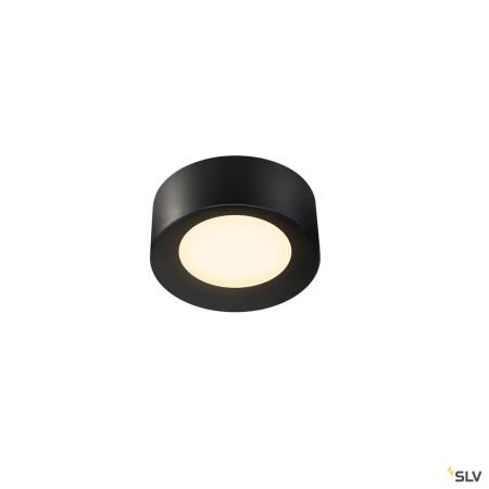 LED Deckenleuchte FERA 25 Dali 19,5W 1580/1650lm warmweiß/neutralweiß - matt schwarz/gefrostet EEK D [A-G]