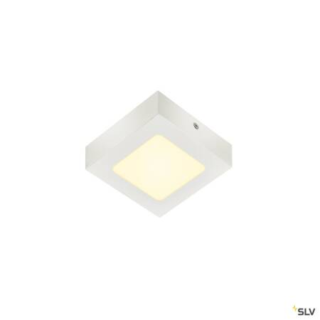 LED Wand- und Deckenleuchte SENSER 12 8,2W 480lm warmweiß dimmbar - matt weiß EEK F [A-G]