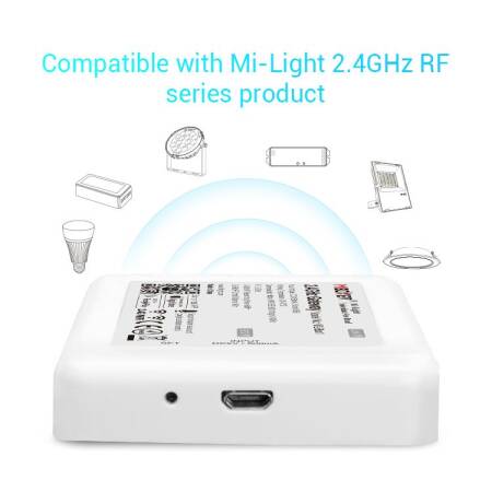 LED Controller WLAN Funk RGB-CCT MiBoxer WL-Box1 Gateway Sprachsteuerung