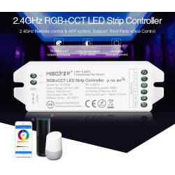 RGB-CCT LED Controller 12V - 24V DC 12A Funk 4 Zonen...