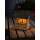 Konstsmide LED beleuchtetes Holzhaus Marktstand mit grauem Dach Holzleuchter 11,5cm