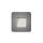 LED Stufenleuchte Zamel TETI warmweiß 0,7W warmweiß - silbergrau