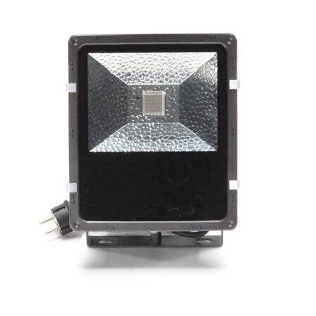 Deko-Light LED Fluter FLOOD COB 50 Außen anthrazit 50W warmweiß 1255lm IP65 EEK G [A-G]