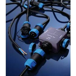 Dekolight Kabelsystem Weipu HQ 12/24/48V Einspeisekabel 5-polig Länge: 100cm IP67