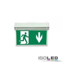 ISOLED Vertikales Schild für LED Notlicht/Fluchtwegleuchte UNI4