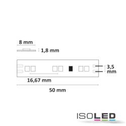 LED Flexband CRI919/940 MiniAMP 12V CCT weißdynamisch 10W/m 1900-4000K CRI92 2,5m Stecksystem EEK E [A-G]