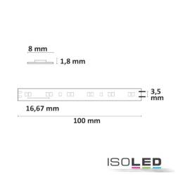 LED Flexband CRI919/940 MiniAMP 24V CCT weißdynamisch 10W/m 1900-4000K CRI92 2,5m Stecksystem EEK E [A-G]