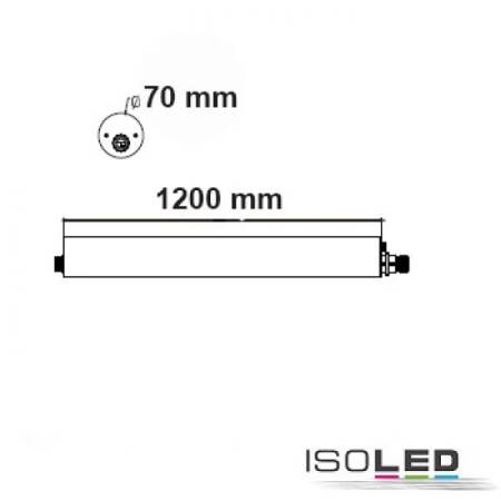 LED Linearleuchte High Protection 35W 4000lm neutralweiß 4000K 120cm IP69K EEK E [A-G]