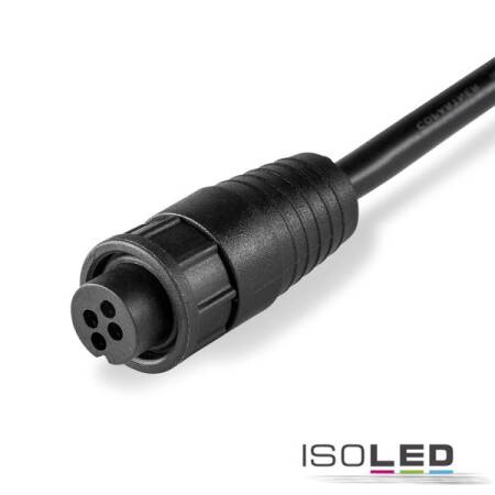 Anschlusskabel 30cm mit female-Buchse ISOLED LED Lichtleiste IP67 4-polig 0.5mm²