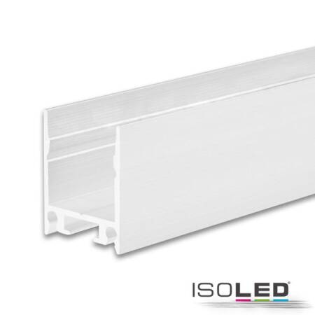LED Aufbauleuchtenprofil HIDE SINGLE Aluminium weiß RAL 9003 200cm