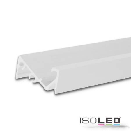 LED Aufbauprofil FURNIT6 S zum Anbringen an Möbelstücke Aluminium weiß RAL9003 200cm